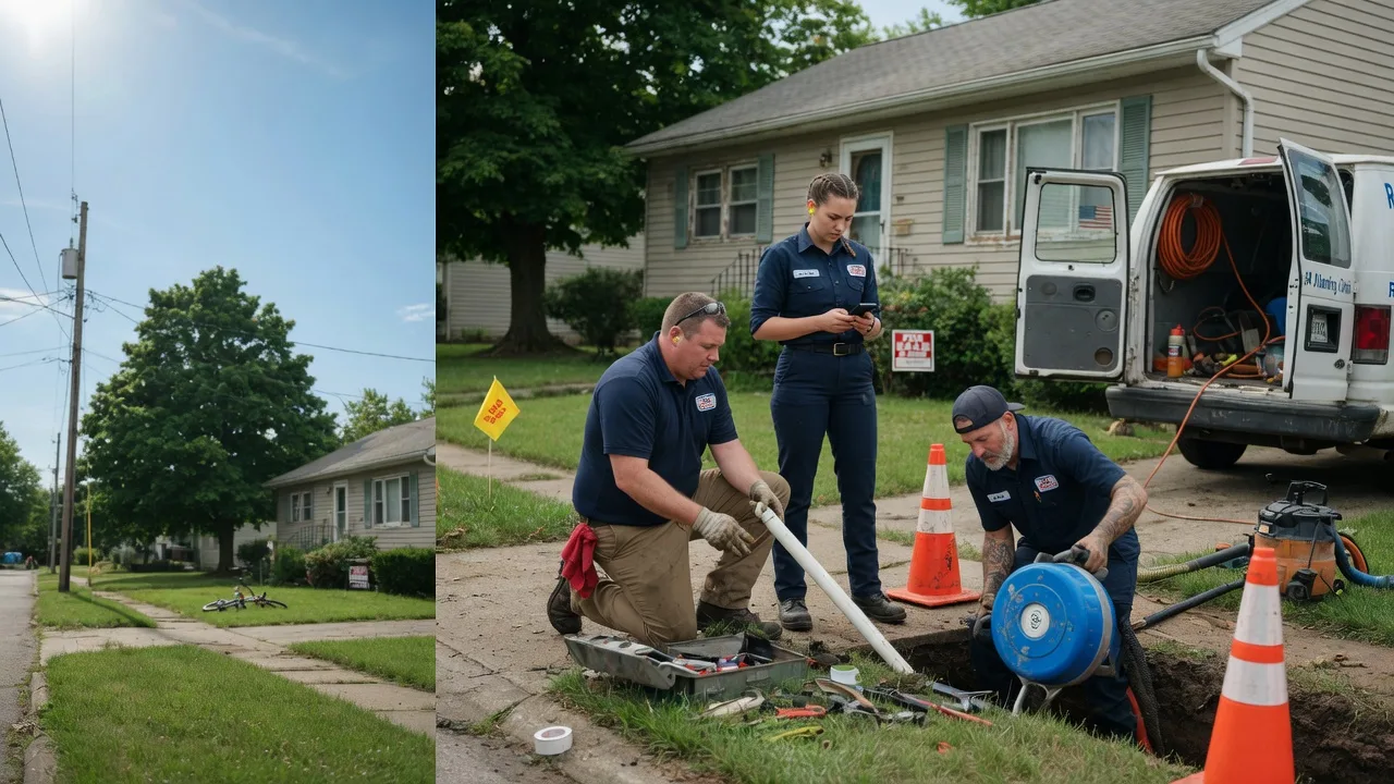 Sewer Line Repair in Olustee, OK near me